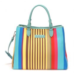 Grand Sac à Main en Toile Imprimée - Arthur & Aston