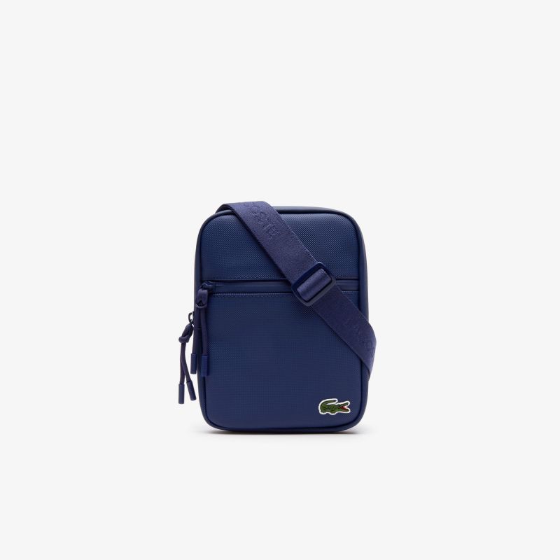 Sacoche Zippée L.12.12 Concept en Toile enduite piquée - Lacoste Sacoche Zippée L.12.12 Concept en Toile enduite piquée - Lacoste