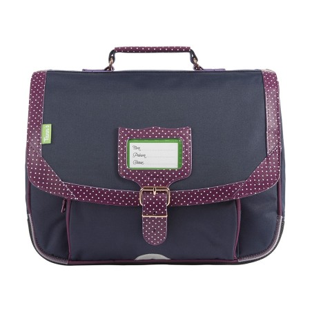 Cartable 35cm Les fantaisies Kyoto Bleu - Tann's