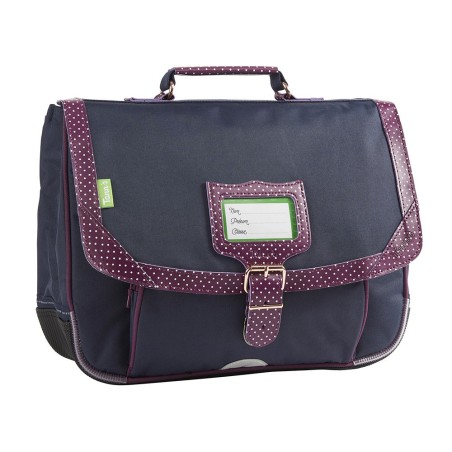 Cartable 35cm Les fantaisies Kyoto Bleu - Tann's