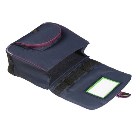 Cartable 35cm Les fantaisies Kyoto Bleu - Tann's