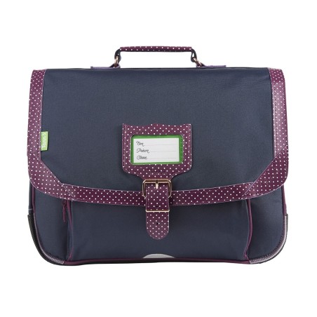 Cartable 38cm Les fantaisies Kyoto Bleu - Tann's