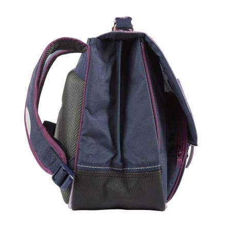 Cartable 38cm Les fantaisies Kyoto Bleu - Tann's