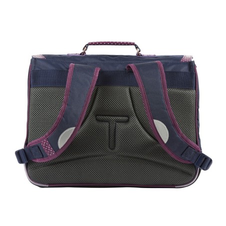 Cartable 38cm Les fantaisies Kyoto Bleu - Tann's