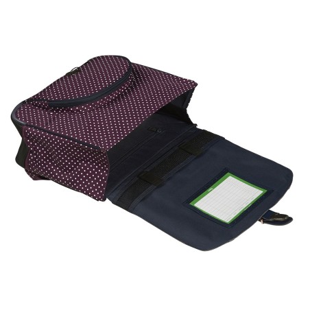 Cartable 35cm Les fantaisies Miki Bordeaux - Tann's