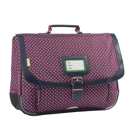 Cartable 35cm Les fantaisies Miki Bordeaux - Tann's