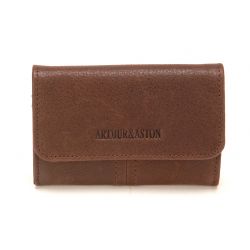 Porte Monnaie et Cartes Camille en Cuir Vachette - Arthur & Aston
