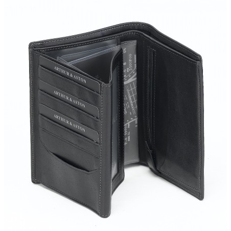Portefeuille en Cuir Vachette Pleine Fleur - Arthur & Aston