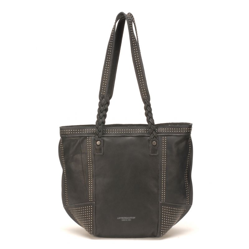 Sac Shopping Ashley en Cuir Vachette - Arthur & Aston Sac Shopping Ashley en Cuir Vachette - Arthur & Aston