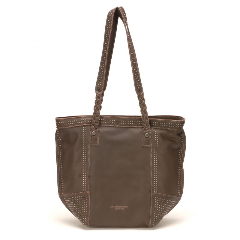 Sac Shopping Ashley en Cuir Vachette - Arthur & Aston Sac Shopping Ashley en Cuir Vachette - Arthur & Aston