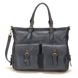 Grand Sac à Main en Cuir Vachette - Mocca