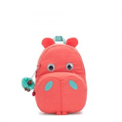 Sac à Dos Hippo Peachy Pink C en Toile - Kipling