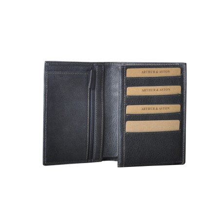 Grand Portefeuille en Cuir Vachette Destroy - Arthur & Aston