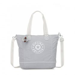 Sac Shopper C Active Grey BL en Toile - Kipling