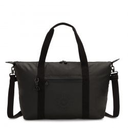 Sac de Voyage Art M Raw Black en Toile - Kipling
