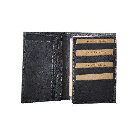 Grand Portefeuille en Cuir Destroy - Arthur & Aston