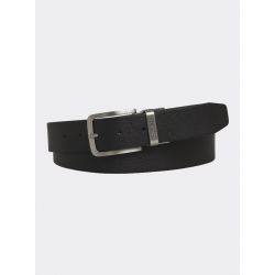 Coffret Ceinture Réversible 115cm Noir en Cuir - Lacoste