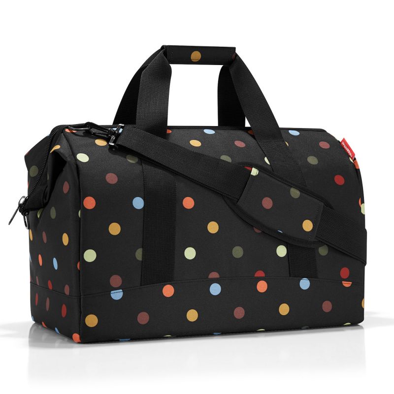 Sac de Voyage Allrounder L Dots en Toile - Reisenthel Sac de Voyage Allrounder L Dots en Toile - Reisenthel