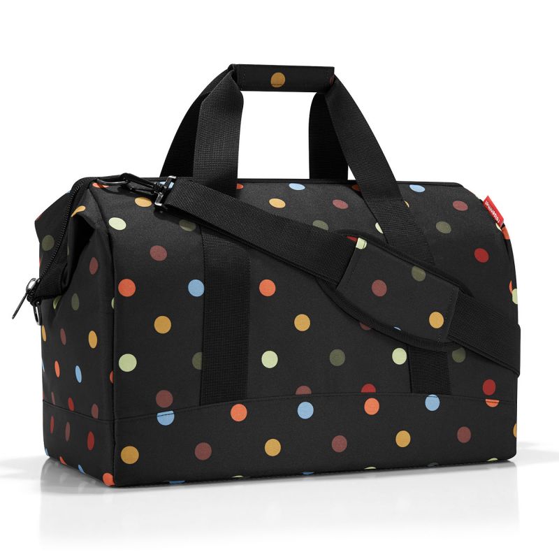 Sac de Voyage Allrounder L Dots en Toile - Reisenthel