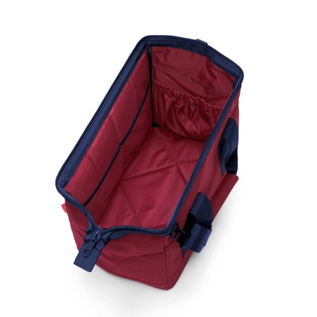 Sac de Voyage Allrounder M Dark Ruby en Toile - Reisenthel
