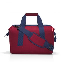 Sac de Voyage Allrounder M Dark Ruby en Toile - Reisenthel