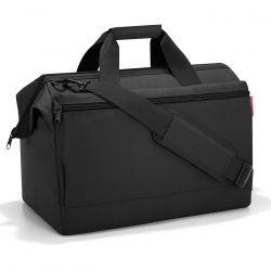 Sac de Voyage Allrounder L Pocket Black en Toile - Reisenthel