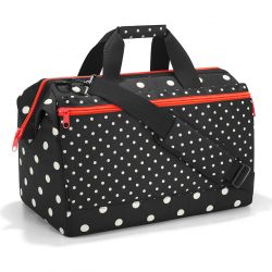 Sac de Voyage Allrounder L Pocket Mixed Dots en Toile - Reisenthel