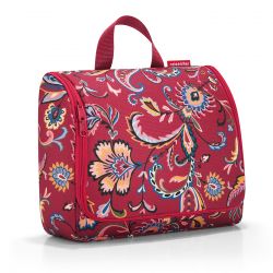 Trousse de Toilette Toiletbag XL Paisley Ruby en Toile - Reisenthel
