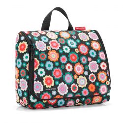 Trousse de Toilette Toiletbag XL Happy Flowers en Toile - Reisenthel