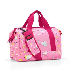 Sac de Voyage Allrounder M Kids ABC Friends Pink en Toile - Reisenthel