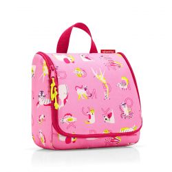 Trousse de Toilette Toiletbag Kids ABC Friends Pink en Toile - Reisenthel