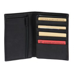 Portefeuille Louis en Cuir Vachette Gras - Arthur & Aston