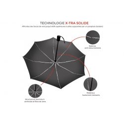 Parapluie Homme Automatique X-TRA SOLIDE Cravate - Isotoner