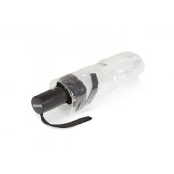 Parapluie Automatique Transparent Noir - Isotoner