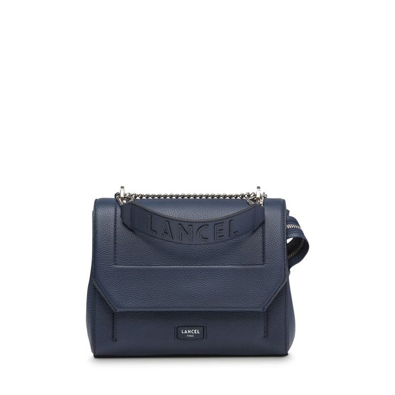 Sac Bandoulière Rabat M Ninon en Cuir - Lancel Sac Bandoulière Rabat M Ninon en Cuir - Lancel