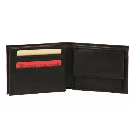 Portefeuille Italien Louis en Cuir Vachette Gras - Arthur & Aston