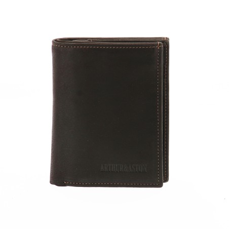 Portefeuille Louis en Cuir Vachette Gras - Arthur & Aston