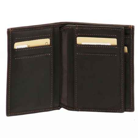 Portefeuille Louis en Cuir Vachette Gras - Arthur & Aston