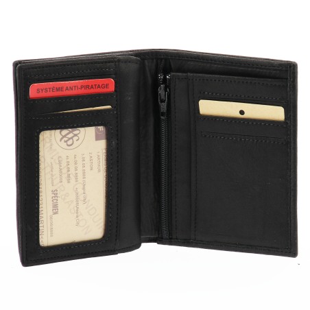 Portefeuille Louis en Cuir Vachette Gras - Arthur & Aston