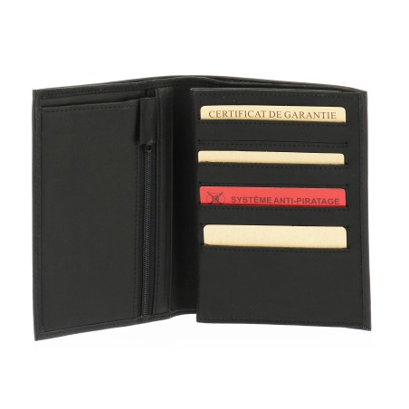 Grand Portefeuille en Cuir Vachette Gras - Arthur & Aston