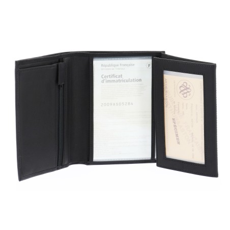 Grand Portefeuille en Cuir Vachette Gras - Arthur & Aston