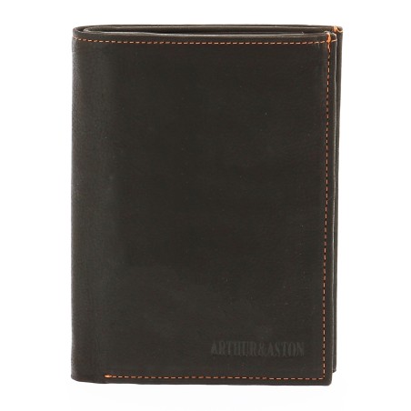 Grand Portefeuille en Cuir Vachette Gras - Arthur & Aston