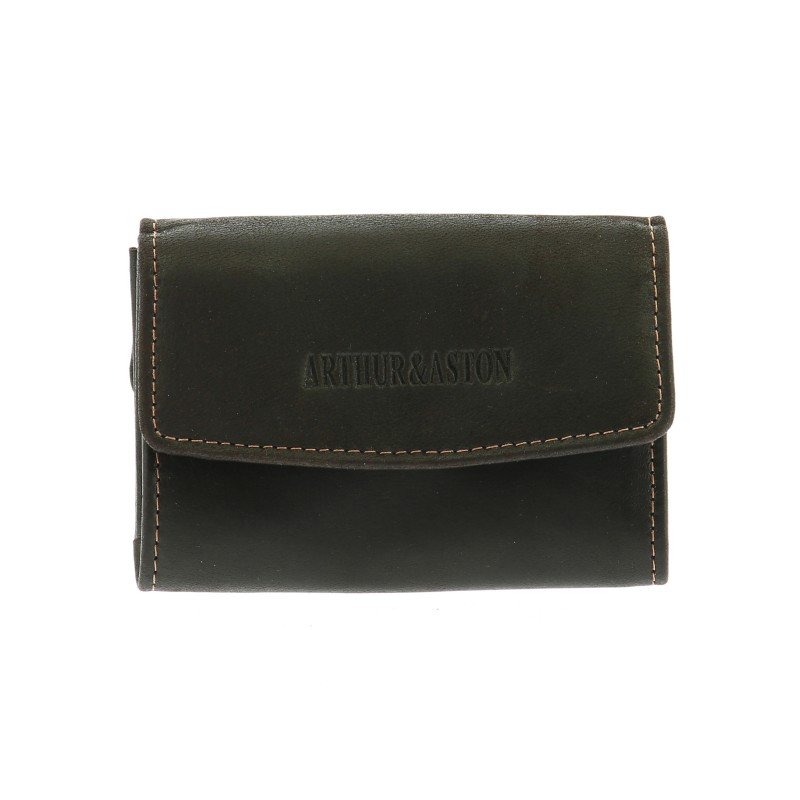 Porte-Monnaie Dos à Dos Louis en Cuir Gras - Arthur & Aston