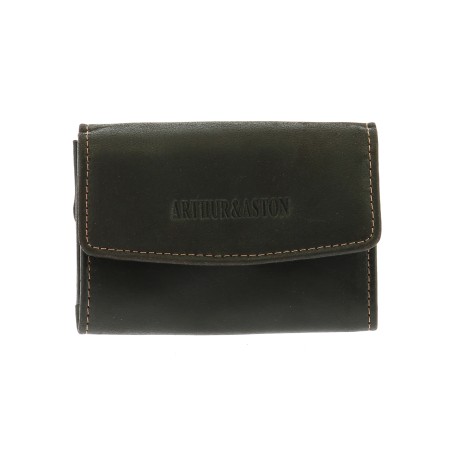 Porte-Monnaie Dos à Dos Louis en Cuir Gras - Arthur & Aston