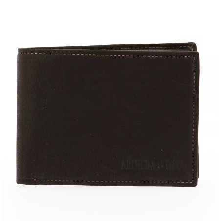 Portefeuille Italien Louis en Cuir Vachette Gras - Arthur & Aston