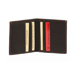 Porte-Cartes en Cuir Vachette Gras - Arthur & Aston