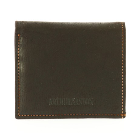 Porte-Monnaie et Cartes Louis en Cuir Vachette Gras - Arthur & Aston