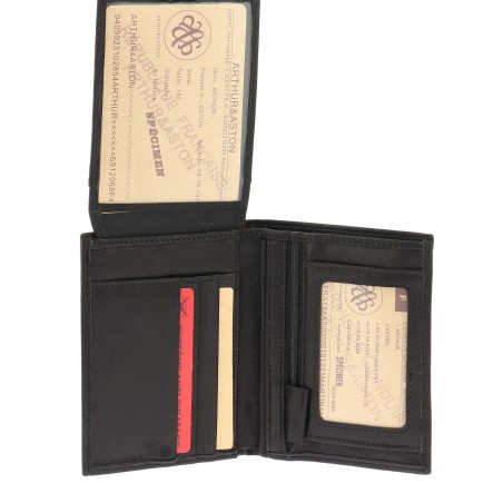 Portefeuille Louis en Cuir Vachette Gras - Arthur & Aston