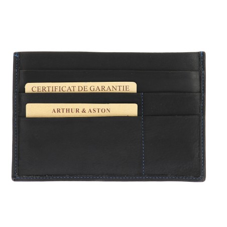 Porte-Papiers Louis en Cuir Vachette Gras - Arthur & Aston