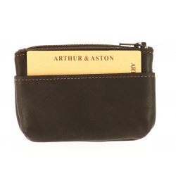 Porte-Monnaie Louis en Cuir Vachette Gras - Arthur & Aston